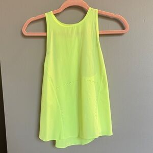 Lululemon Athletica Bright Yellow Tank Top